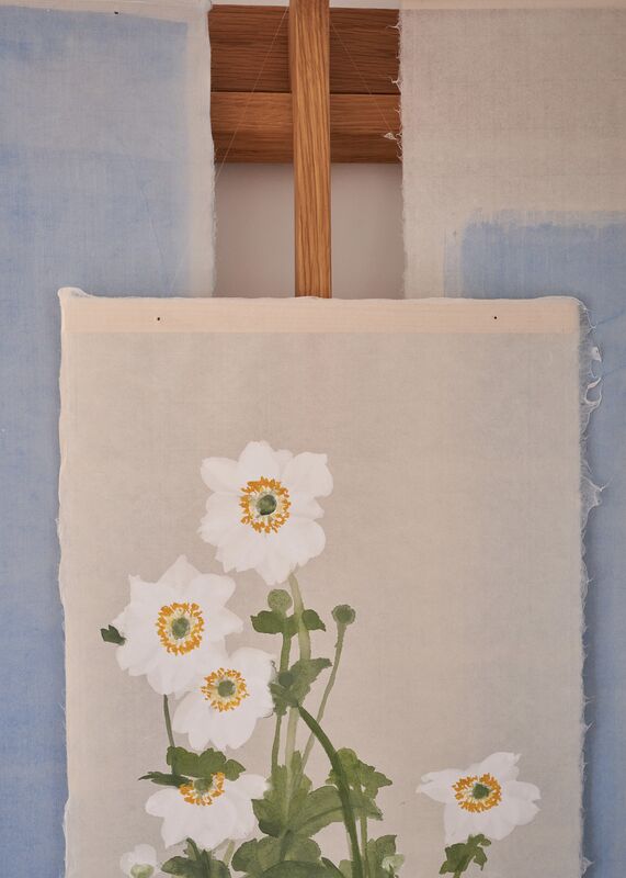 Anemone 24 4 - Anne McKenzie Botanic Calligraphic Art