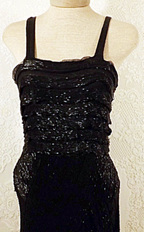 flapper style cocktail dress