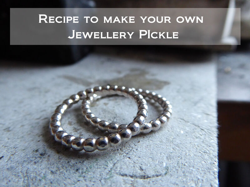 Making your own ecological jewellery safety pickle Catherine Marche