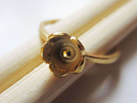 Gold,Blum,sterling,silver,flower,stacking,Ring,Jewelry,Sterling,blooms,flowers,organic,metalwork,europeanstreetteam,little,romantic_girl,uk_team,stackable_rings,love_mum_mom,mothers_day,stacking_rings,french_handmade,sterling silver,ag,925,fine silver,vermeil,gold plated,gold verm