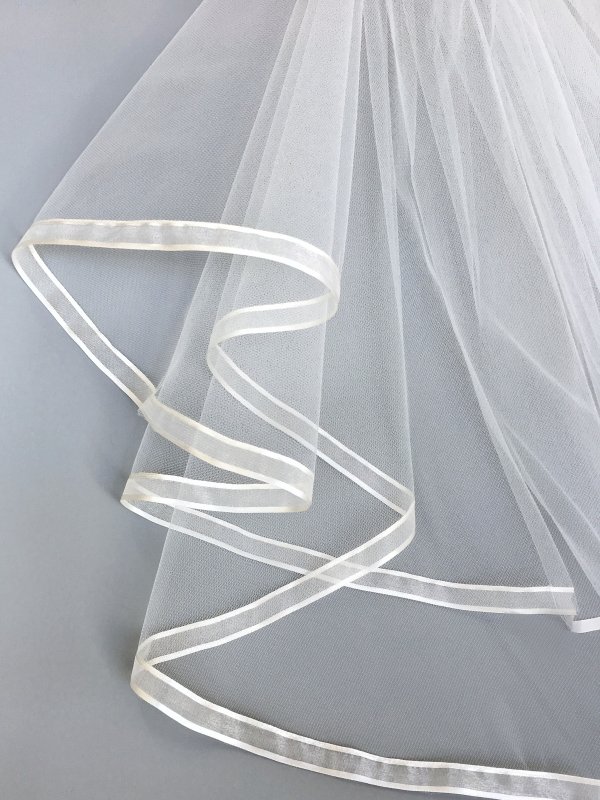 Bespoke wedding veils, bridal veils, bespoke organza edge wedding veil, wedding veil,