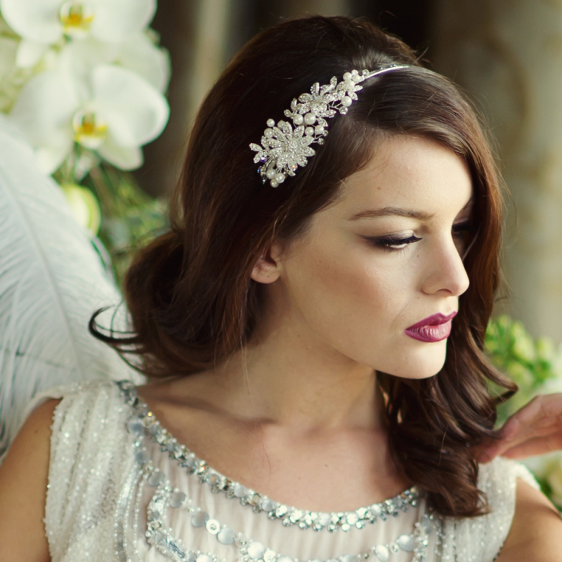 Bridal side headband Outlet