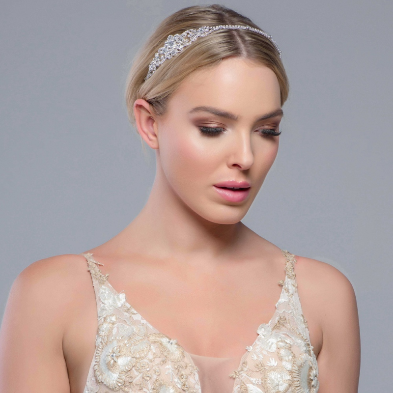 Crystal Wedding Side Tiara Tiarasandteirs