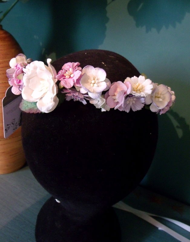 Boho Chic Floral Wedding Hair Piece Tiarasandteirs