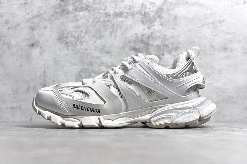 white balenciaga tracks - The Shoe Box