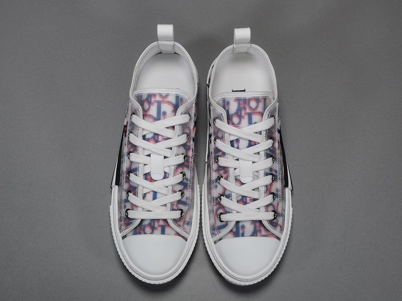 Dior B23 Low Red, Blue The Shoe Box