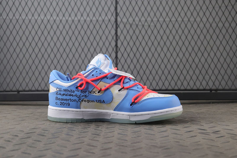 Off-White x Nike Dunk Low UNC - The Shoe Box Off-White x Nike Dunk Low UNC - The Shoe Box