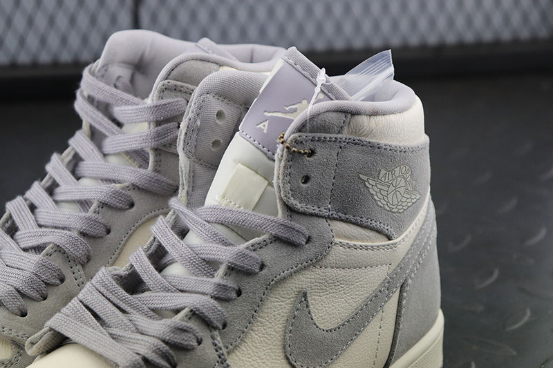 jordan retro 1 gray and white