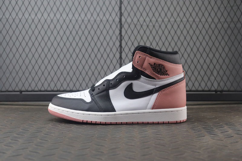 ★ Nike Air ★ Jordan 1 Retro High Rust Pink Jordan 1 Retro High Rust Pink Men's - 861428-101 - US
