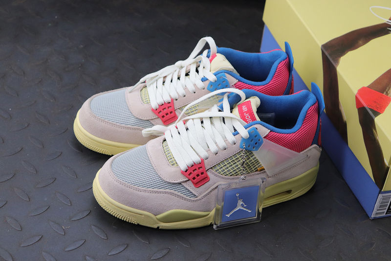 Jordan 4 × Union LA Guava Ice Jordan 4 Retro x Union LA Mid Guava Ice for Sale