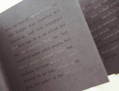 Borges,and,I,Borges and I, Heather Weston, bookery, book art, artists book, Borges