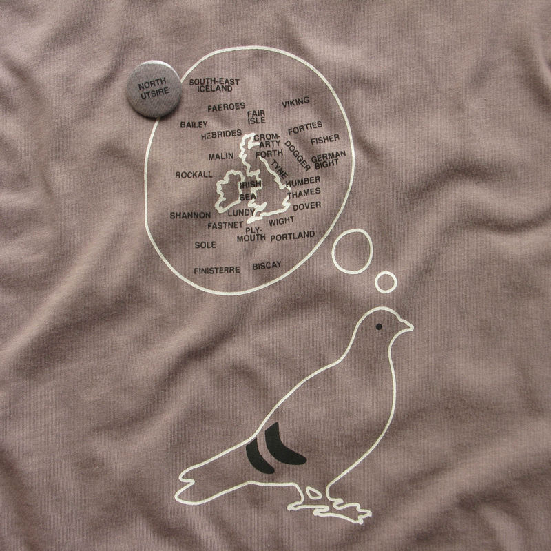 Thinking Pigeon Mens Organic Cotton Tshirt - product images  of 
