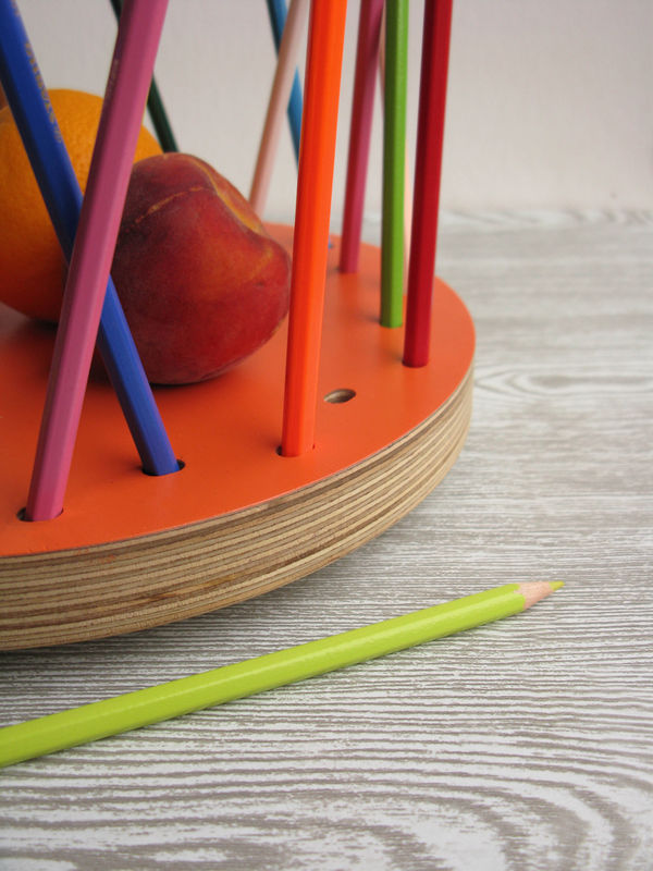 Pencil Tidy Fruit Bowl - NEW Tangerine Edition - product images  of 