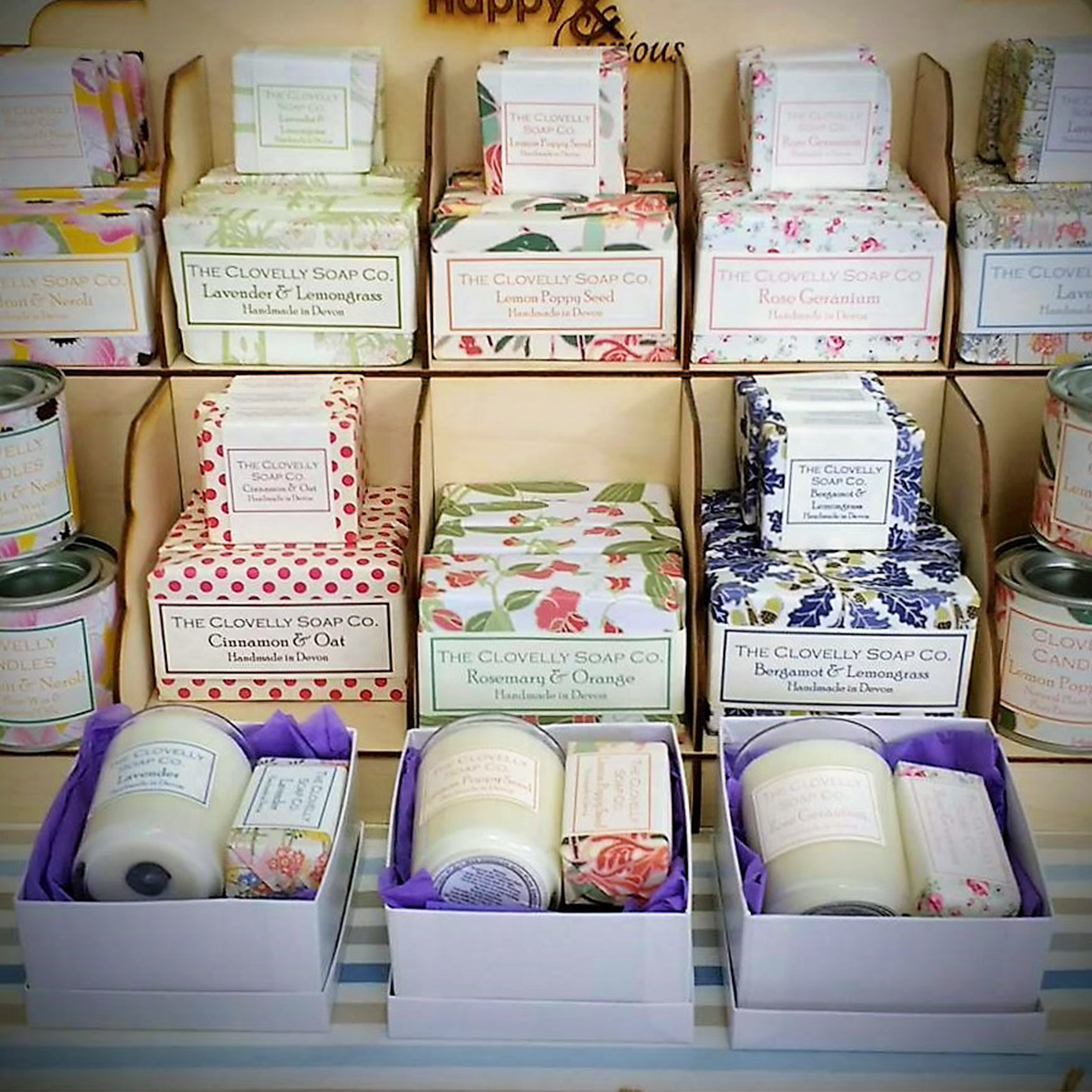 Clovelly handmade soaps
