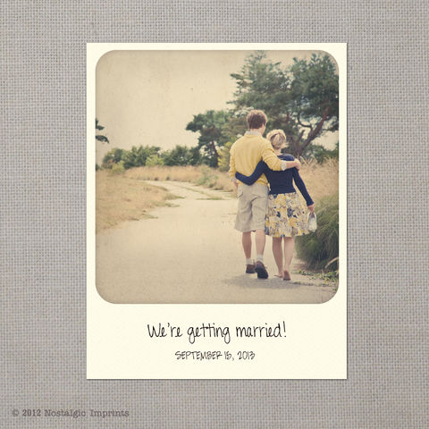 Taya,-,4.25x5.5,Vintage,Photo,Save,the,Date,Card,vintage save the date, Weddings, Card, save the date, custom photo card, photo save the date card, photo card, vintage card, 4x6, postcard, post card, retro
