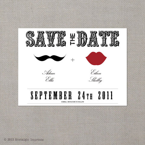 Eileen,-,5x7,Vintage,Photo,Save,the,Date,Card,vintage save the date, Weddings, Card, save the date, custom photo card, photo save the date card, photo card, vintage card, 4x6, postcard, post card, retro