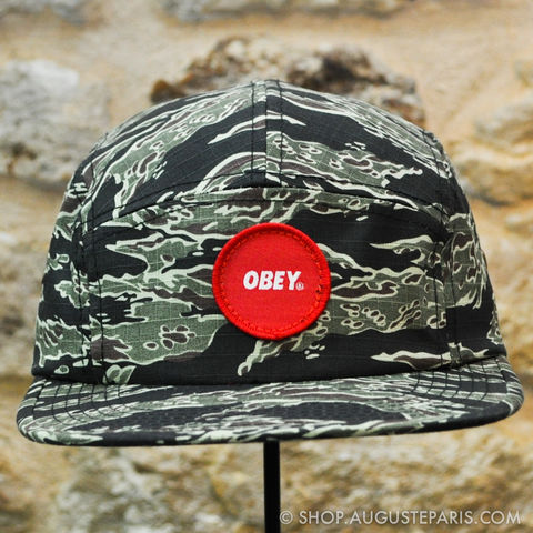 5,panels,Obey,Circle,Patch,5 panels, Obey