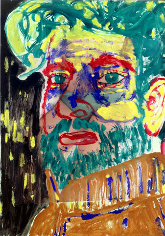 PAINTING716,Claudio Parentela,Contemporary Paintings,Mixed Media,Illustrations,Collages