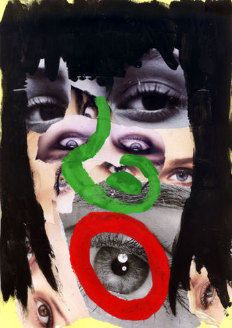 PAINTING660,Claudio Parentela,Contemporary Paintings,Mixed Media,Illustrations,Collages