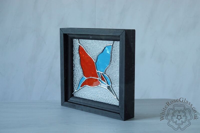 Flying Kingfisher Large Wood Framed - product image