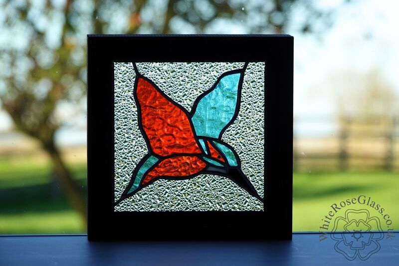 Flying Kingfisher Large Wood Framed - product image