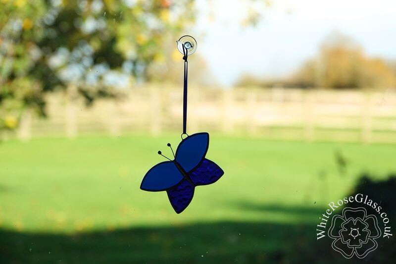 Butterfly - Simple Dark Blue Hanger - product image