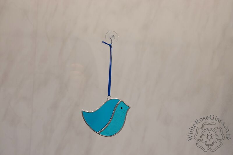 Bird 2-Piece Blue Round Hanger - product image