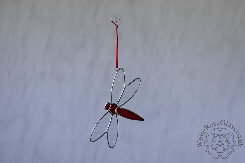 Dragonfly Suncatcher - Red - product image