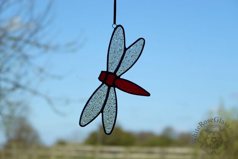 Dragonfly Suncatcher - Red - product image