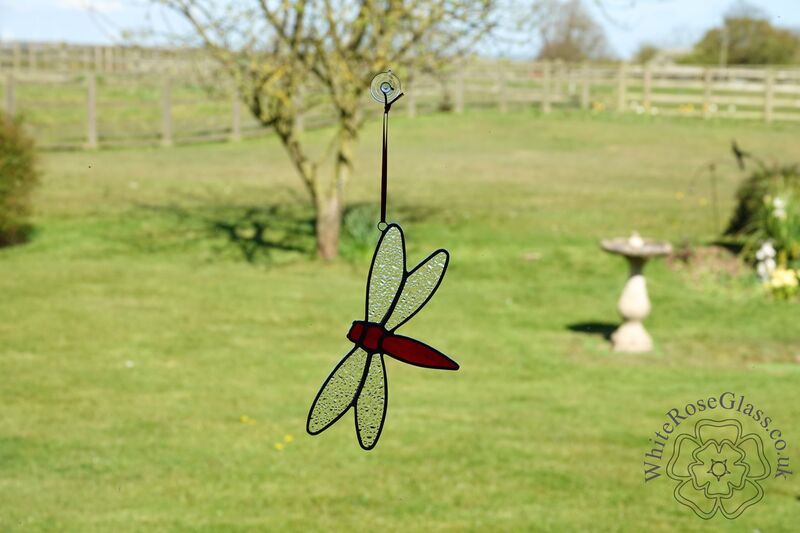 Dragonfly Suncatcher - Red - product image