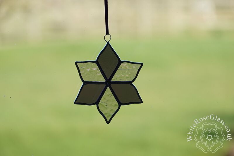 Flower Purple 6-Petals Suncatcher - product image