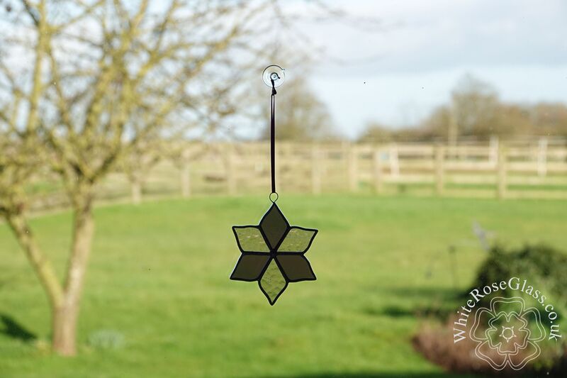 Flower Purple 6-Petals Suncatcher - product image