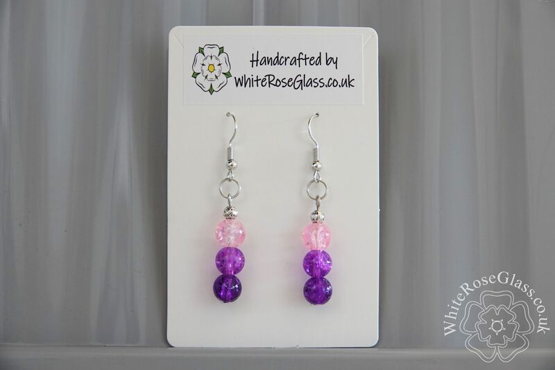 Earrings - Pink + Purple Shades - product image