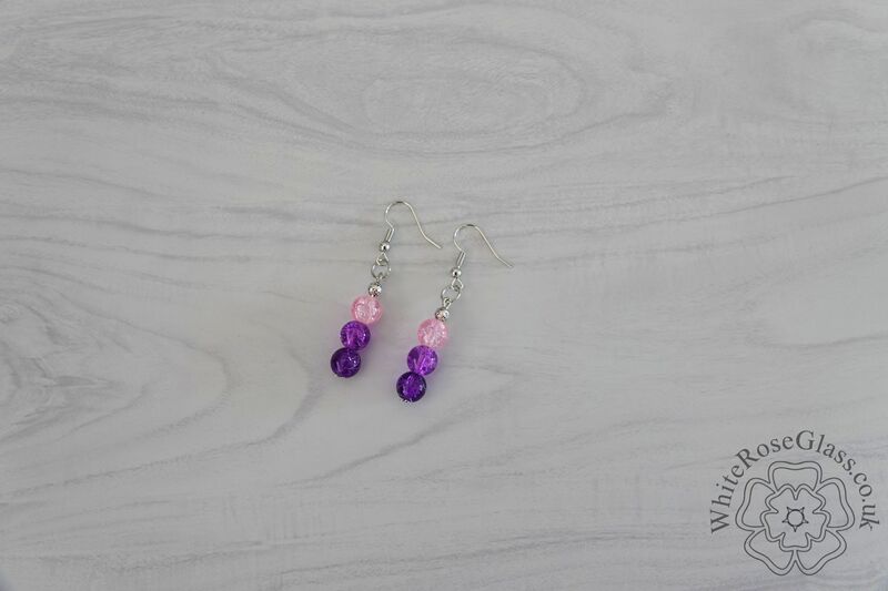 Earrings - Pink + Purple Shades - product image