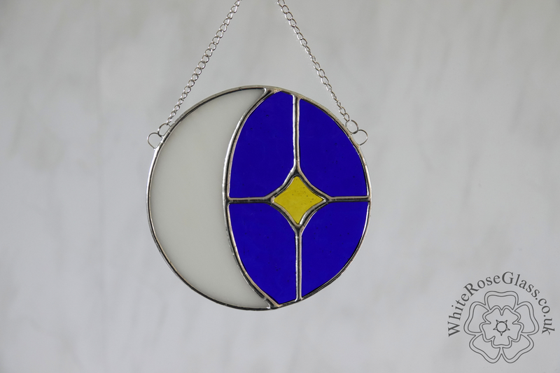 Moon + Star Circle Hanger - product image