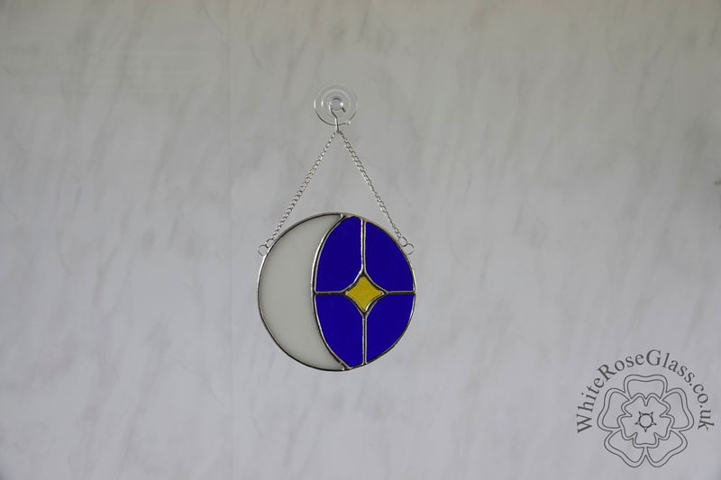 Moon + Star Circle Hanger - product image