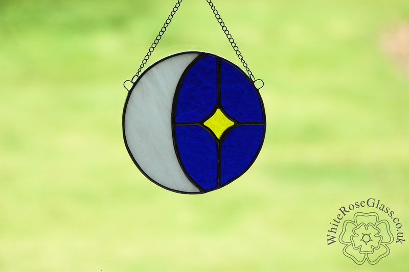 Moon + Star Circle Hanger - product image
