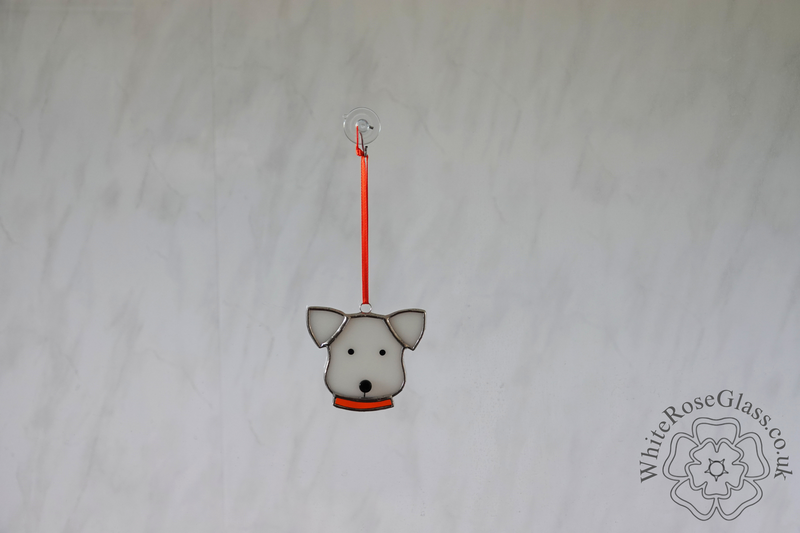 Dog Head + Collar - Orange - product image