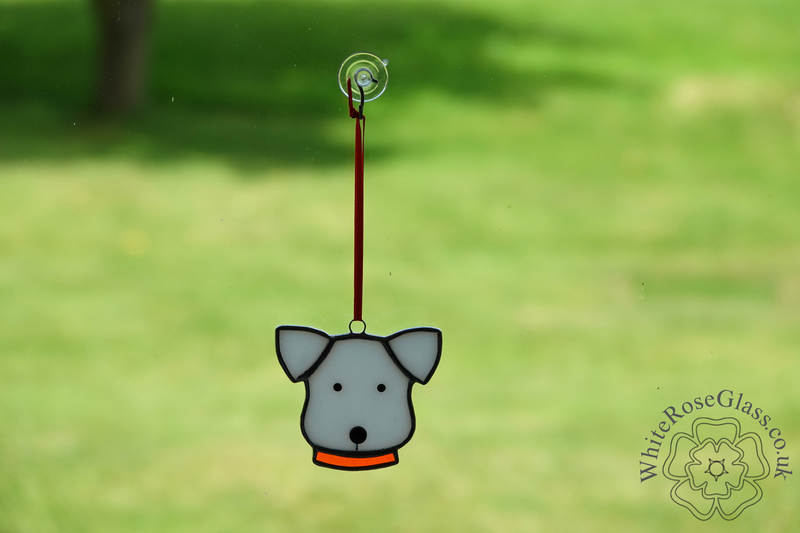 Dog Head + Collar - Orange - product image