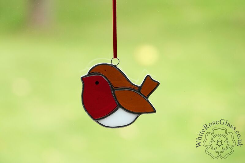 Robin Cute Round Hanging Suncatcher - product image