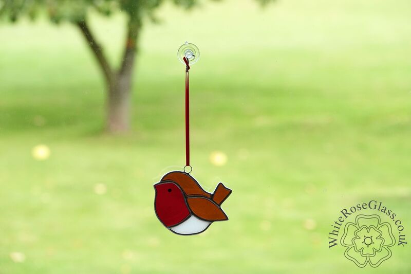 Robin Cute Round Hanging Suncatcher - product image