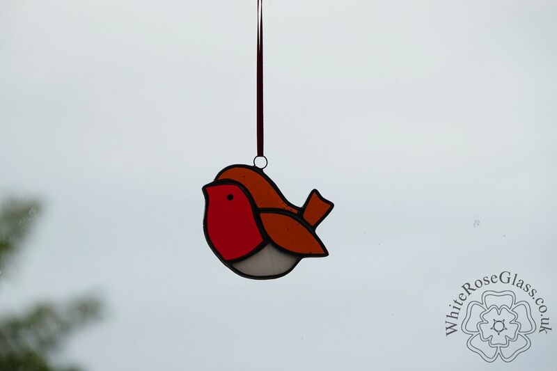 Robin Cute Round Hanging Suncatcher - product image