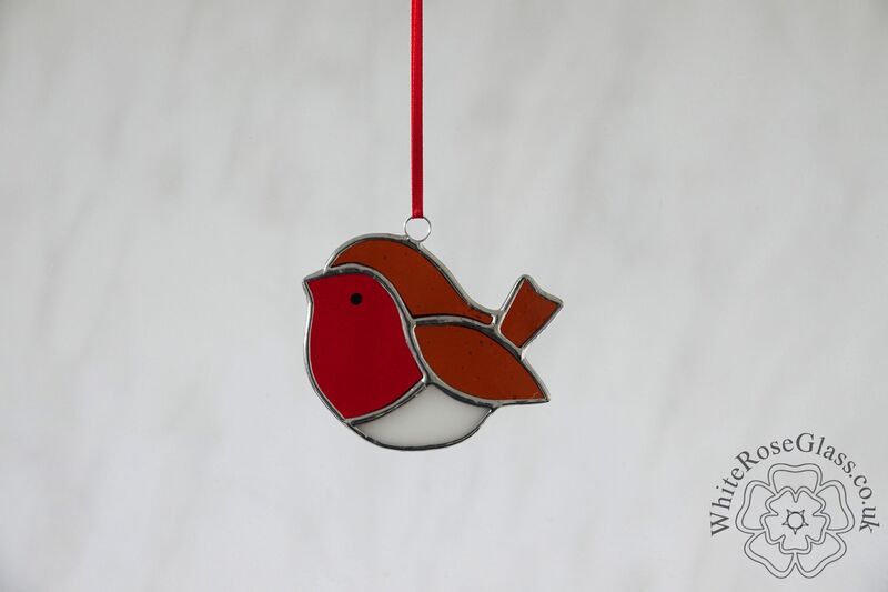 Robin Cute Round Hanging Suncatcher - product image