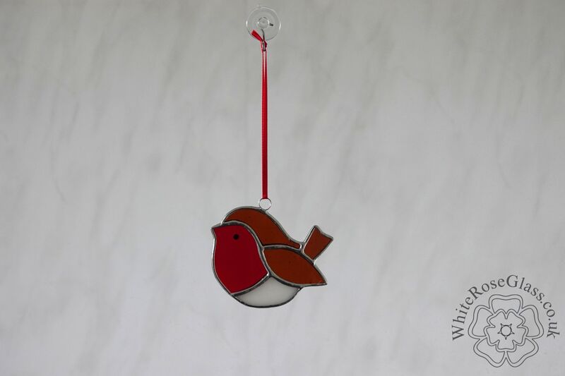 Robin Cute Round Hanging Suncatcher - product image