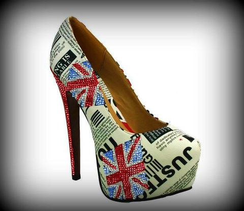 miss,U.K,unionjack, redsole,heels,crystals,lovemonade