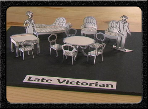 Late,Victorian,Pop-Out Furniture, Pop Out Furniture