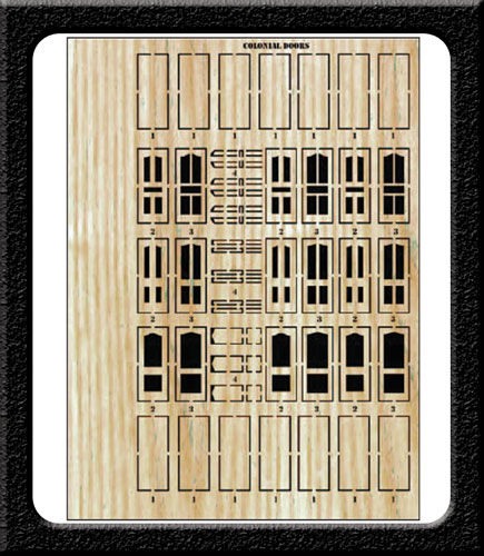 Colonial Doors POP-OUT WOODIES - product images