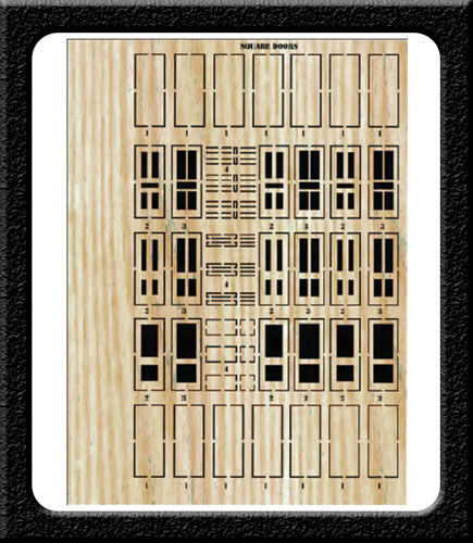 Square Doors POP-OUT WOODIES - product images