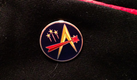 TAH,Lapel,Pins,Thrilling Adventure Hour, TAH, Patriot Brand, radio plays, lapel pins, Philip Fathom, WorkJuice, Adventurekateer