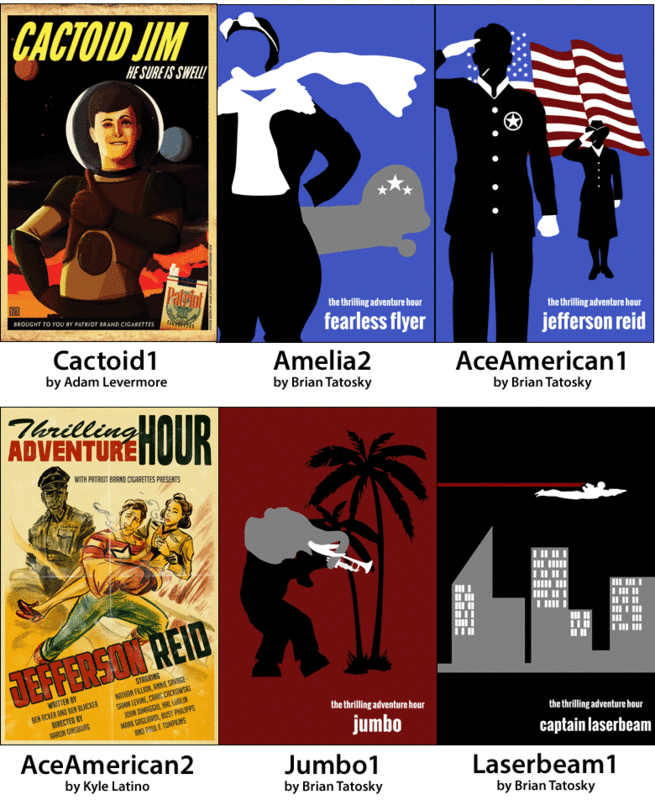 Thrilling Adventure Hour Posters - product image  